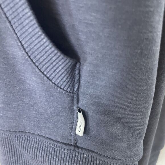 Vuori Austin Hoodie Mens Medium Blue long Sleeve Pullover Sweatshirt V254 - Picture 3 of 11